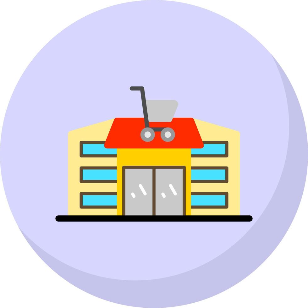 Supermarket Vector Icon Design Stock Free