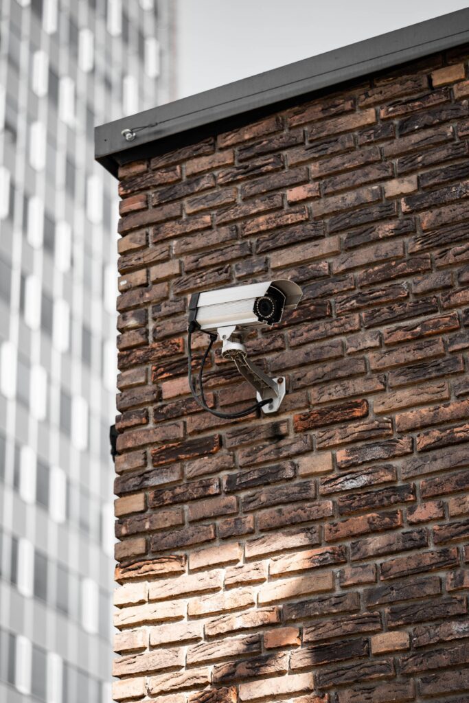 Surveillance Camera Vertical Free Photo