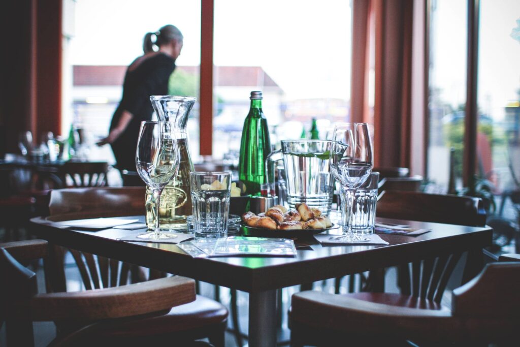 Table Is Ready For A Party! Free Photo