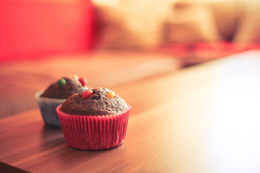 Tasty & Colorful Muffins Free Photo