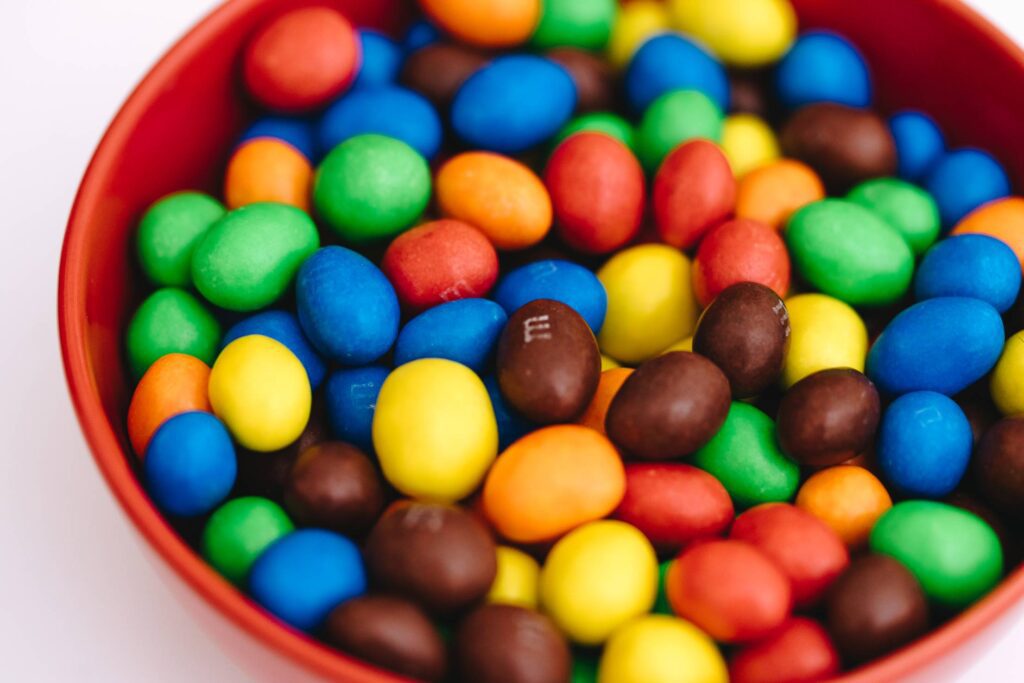 Tasty M&M’s Peanut Chocolates Free Photo