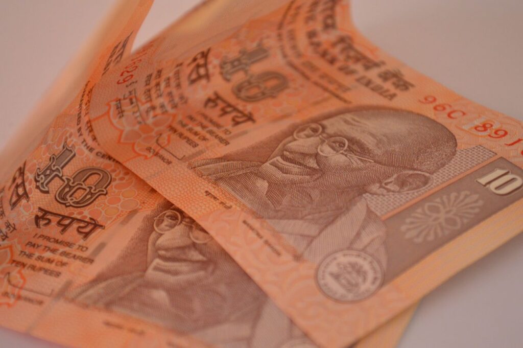 Ten Rupee Notes Stock Free