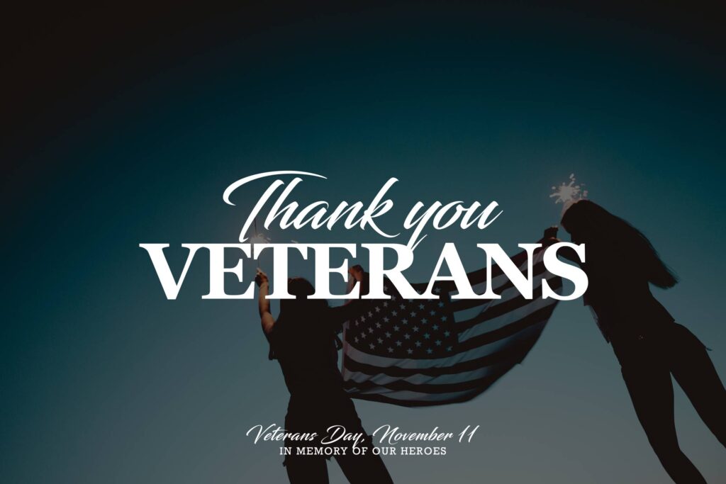 Thank You Veterans Armistice Day Free Photo