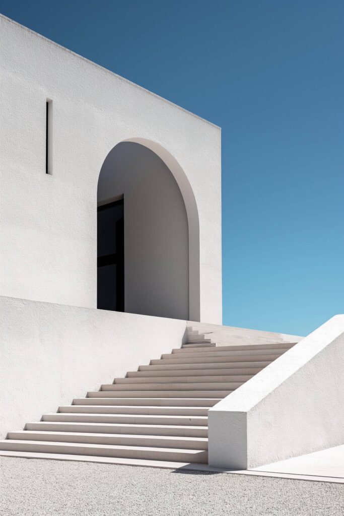 The Beauty of Simplicity and Minimalism in Architecture Stock Free