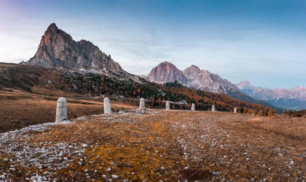 The Original Giau Pass in Italian Dolomites Free Photo