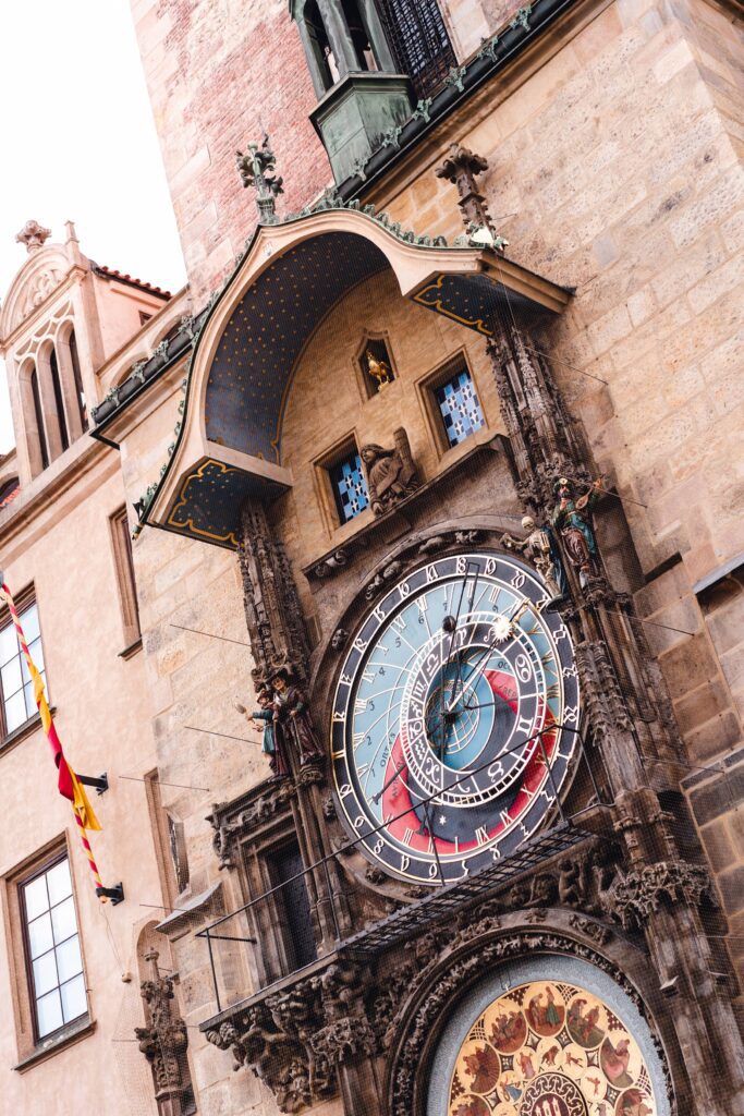 The Prague Astronomical Clock on The Old Town Square, Czechia Free Photo