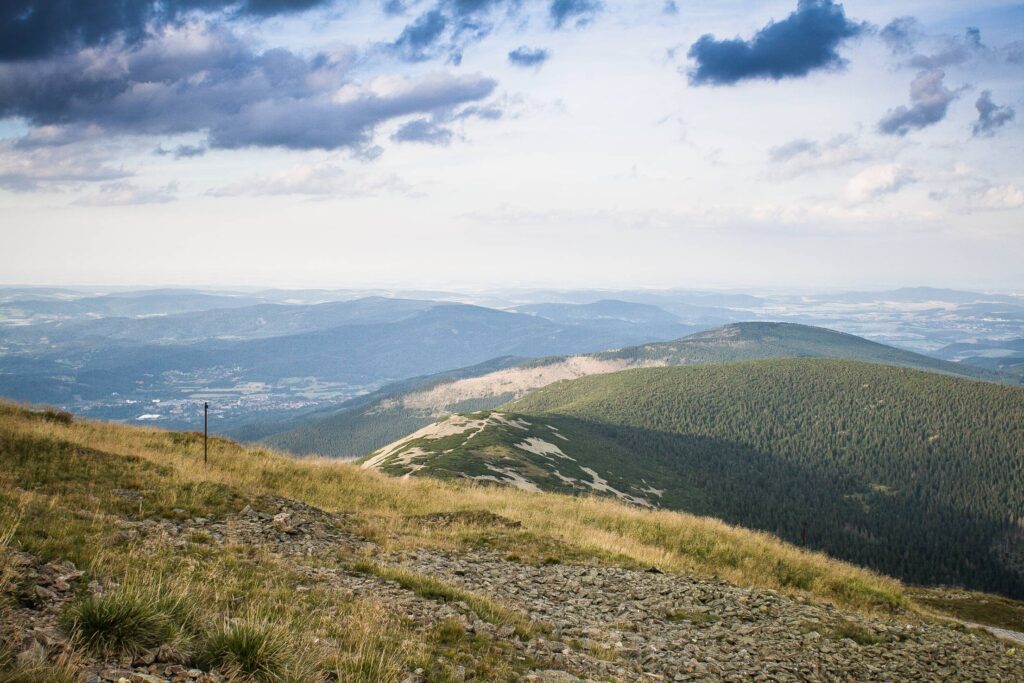 The Top of Sněžka Mountain, Czech Republic Free Photo