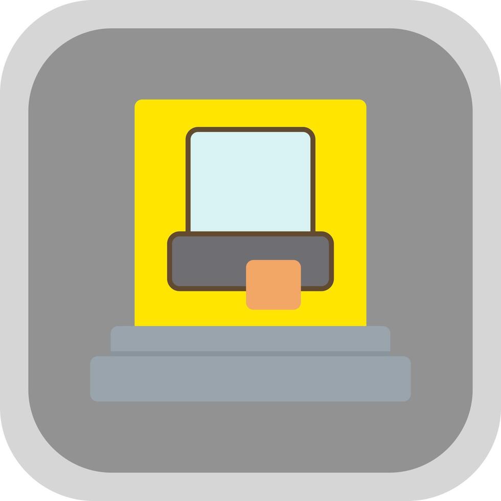 Ticket Office Vector Icon Design Stock Free