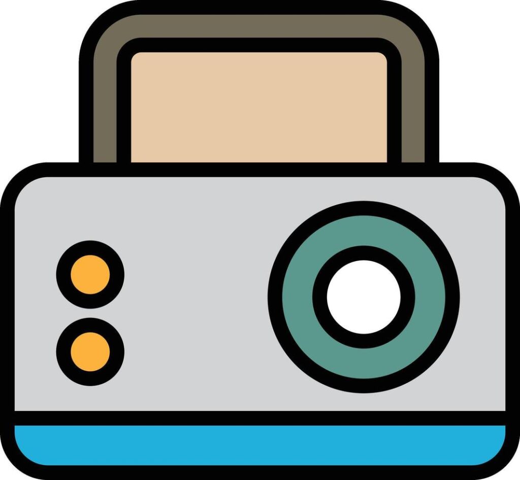 Toaster icon illustration in line style Stock Free