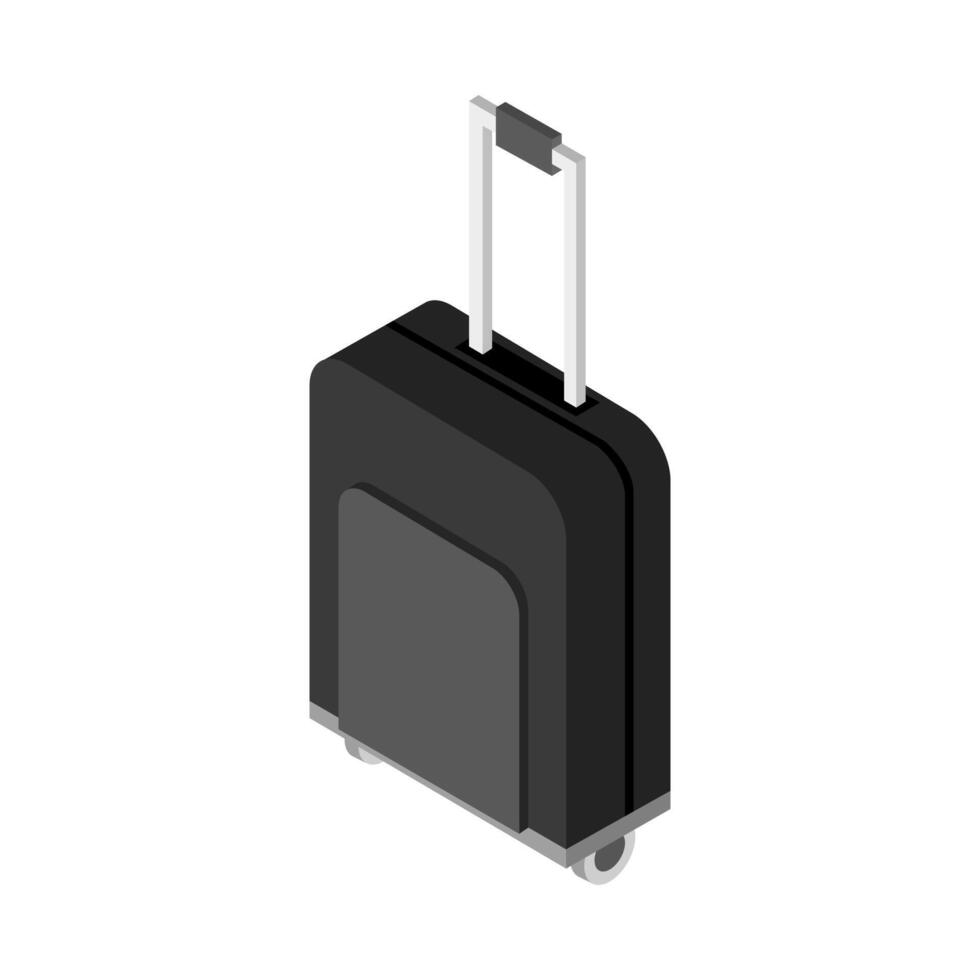 Travel Suitcase Icon On Background Stock Free