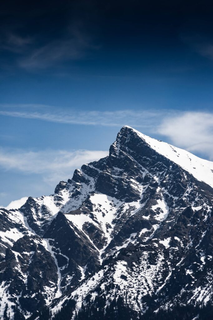 Tremendous Krivan Mountain Peak, Slovakia Free Photo