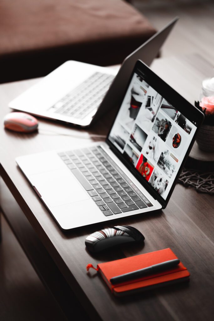 Two Laptops on The Table at Home Free Photo