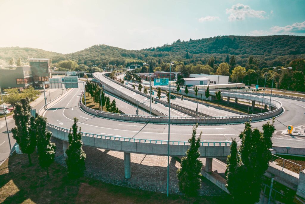 Two Level Road Interchange Free Photo