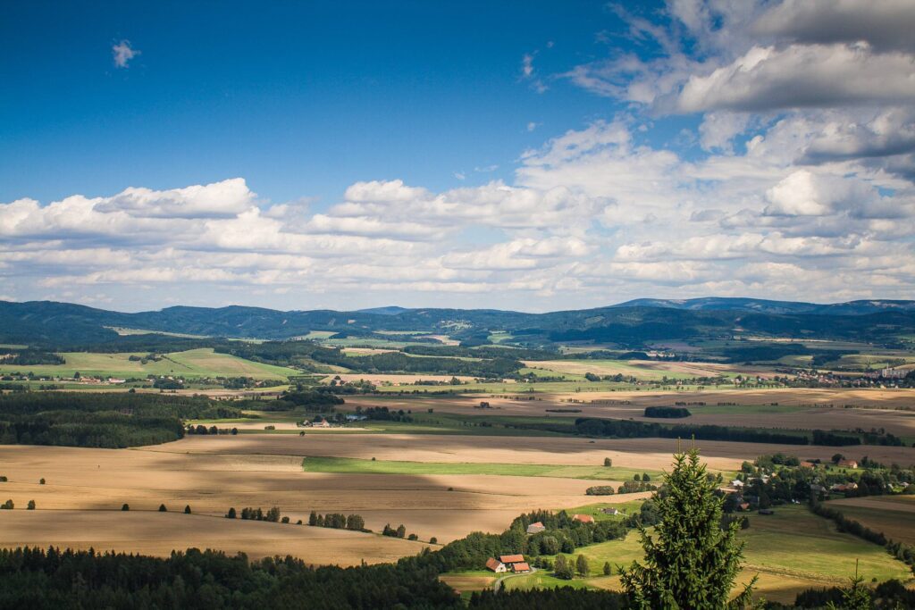 Typical Czech Panorama Free Photo