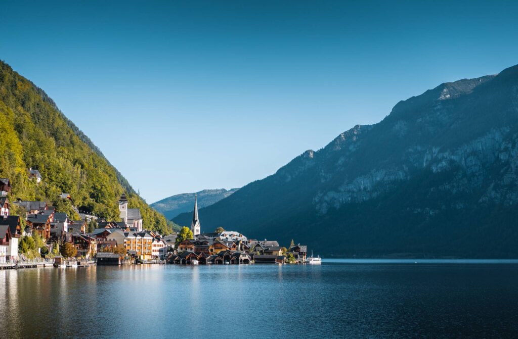 Typical Views of Hallstatt, Austria Free Photo