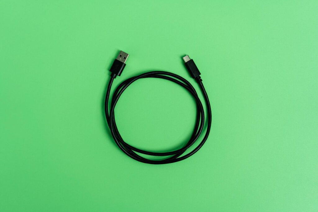 USB to USB-C Cable Free Photo