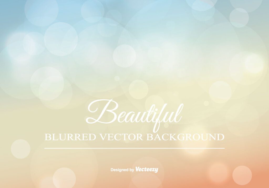 Beauitiful Blurred Summer Background Free Vector and Free SVG