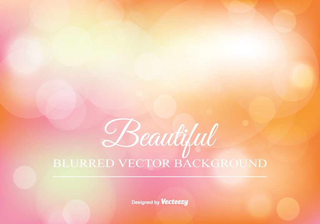 Beautiful Blurred Background Free Vector and Free SVG