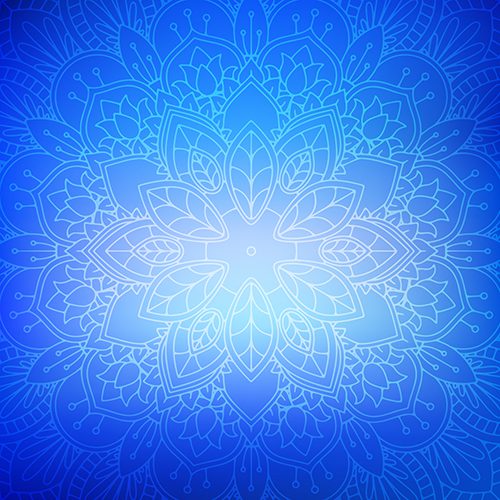 Decorative mandala background Free Vector