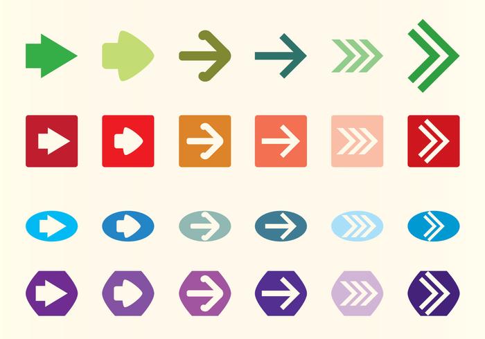 Vector Flechas Arrows Set Stock Free and Free SVG