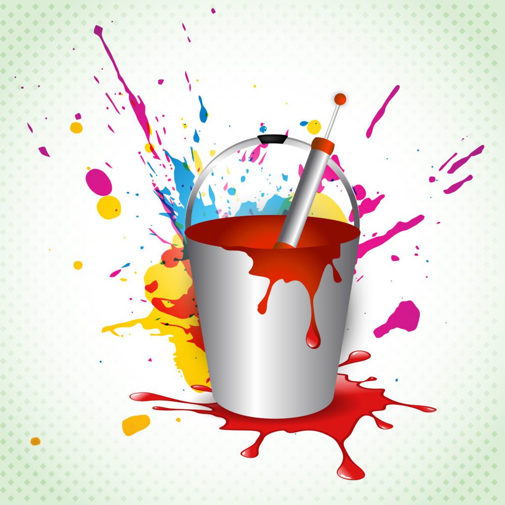 vector holi background Free Vector