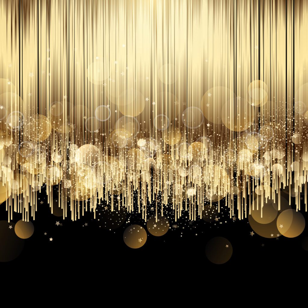 Luxury abstract gold background Free Vector