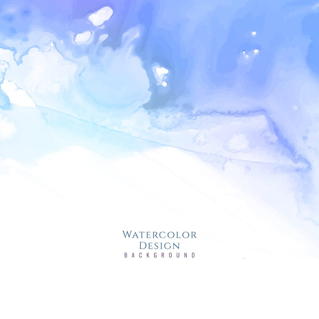 Modern watercolor background Free Vector