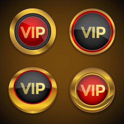 Vip Gold Icon Button Stock Free and Free SVG