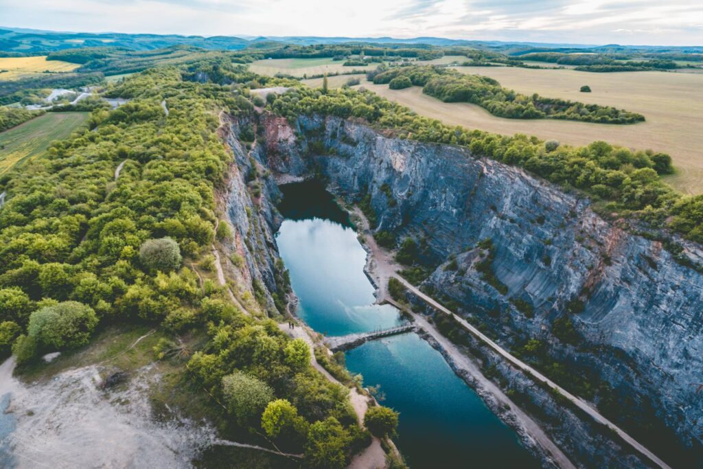 Velka Amerika Quarry, Czech Republic Free Photo