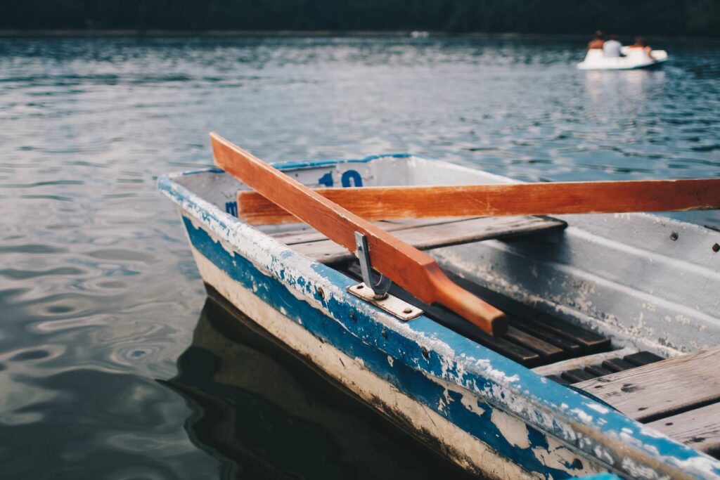 Very Old Rowboat Free Photo