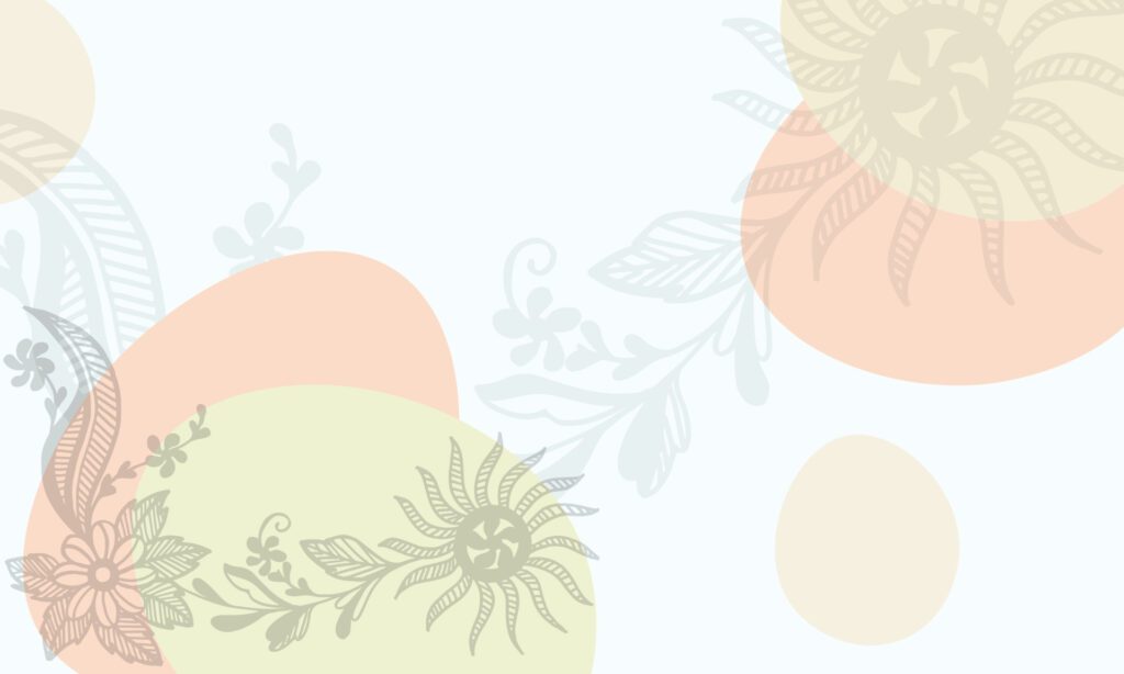 Vintage hand drawn floral background with modern style Free Vector