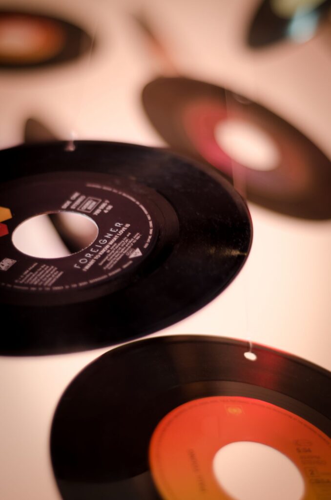 Vintage records Stock Free