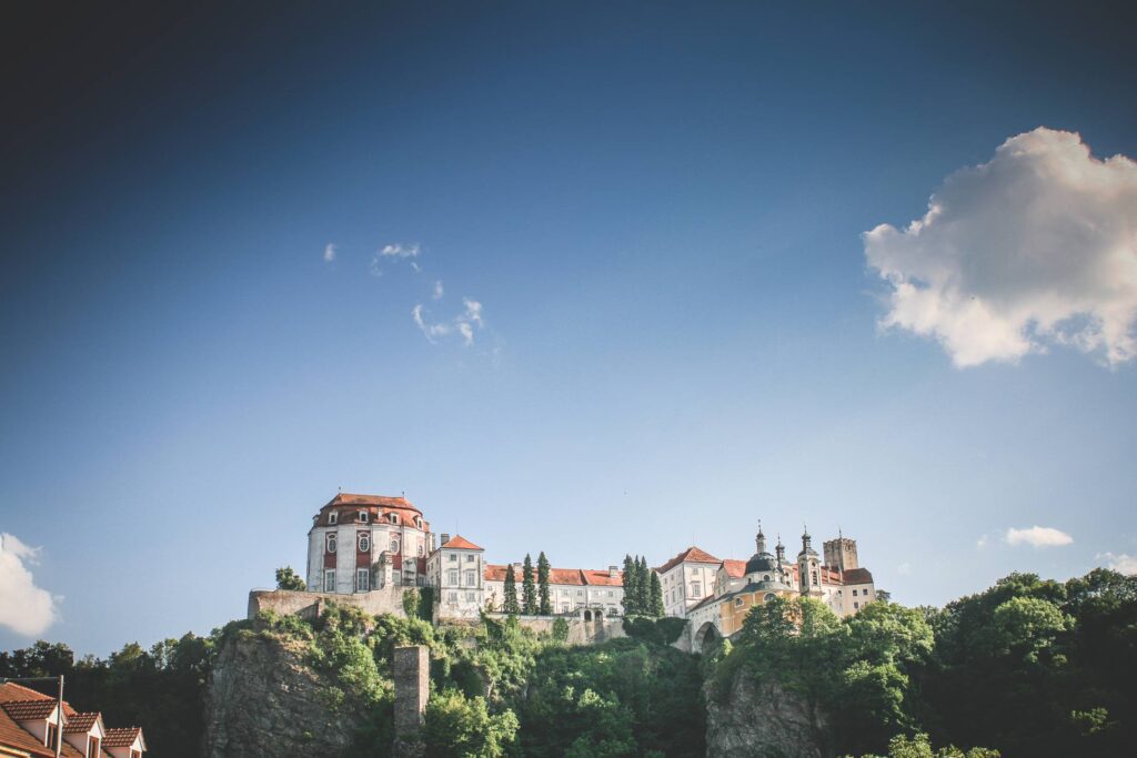 Vranov Castle #2: With Big Sky Free Photo