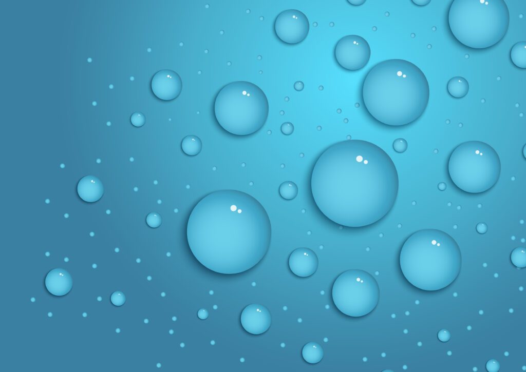 Water drops background Free Vector