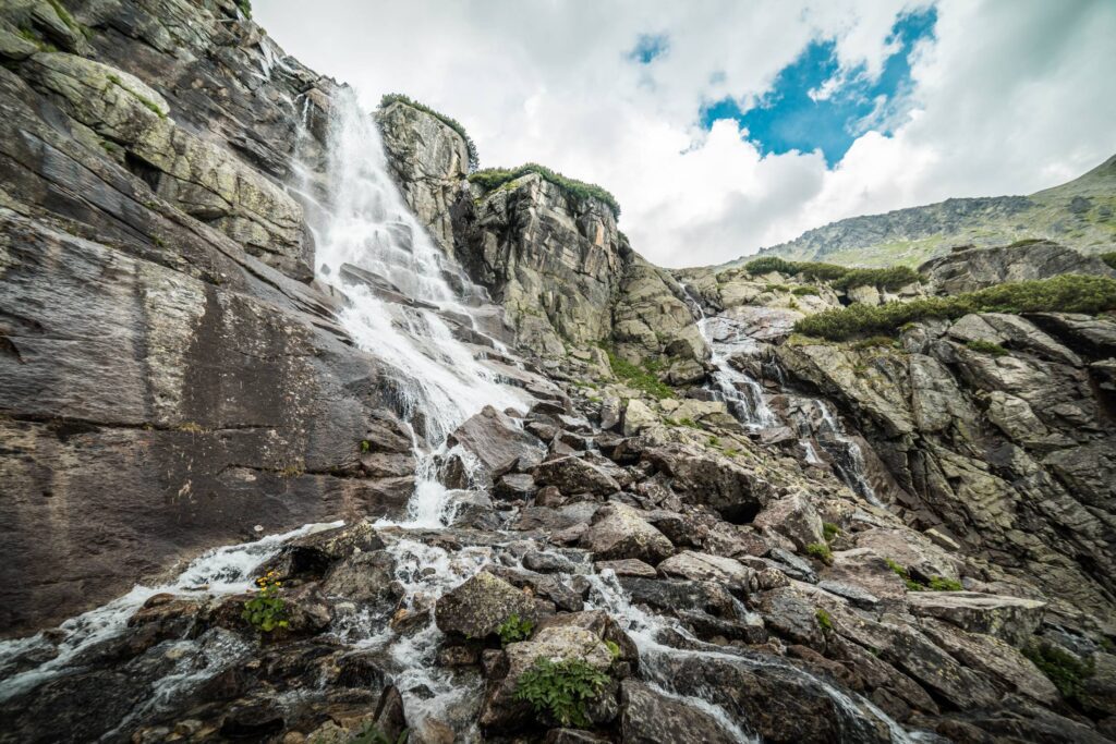 Waterfall “Skok” in High Tatras, Slovakia Free Photo