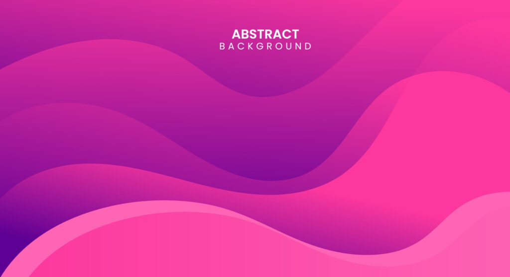 Wave purple gradient pink background Free Vector and Free SVG