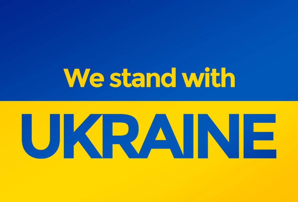 We Stand with Ukraine Free Photo