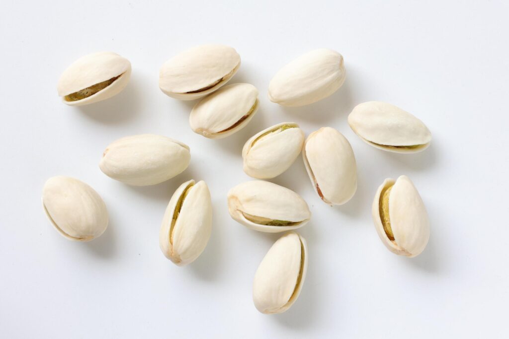 Pistachio nut isolated on white background Stock Free