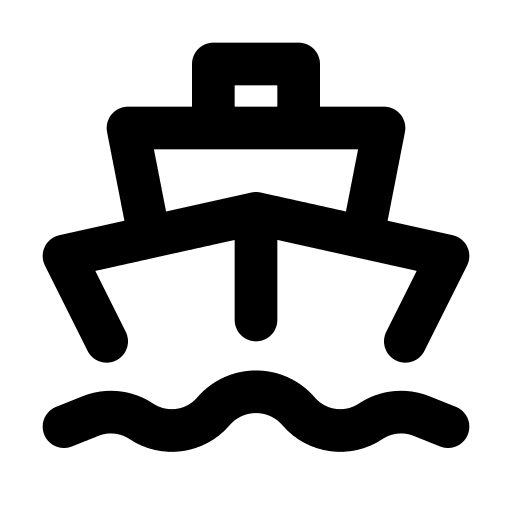 Ship, line icon