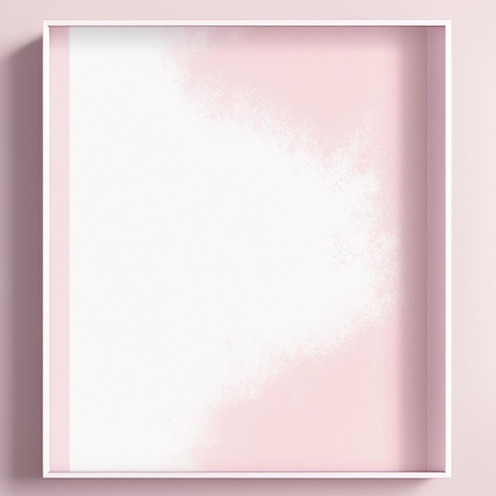 Light pink and white by @ai_generated