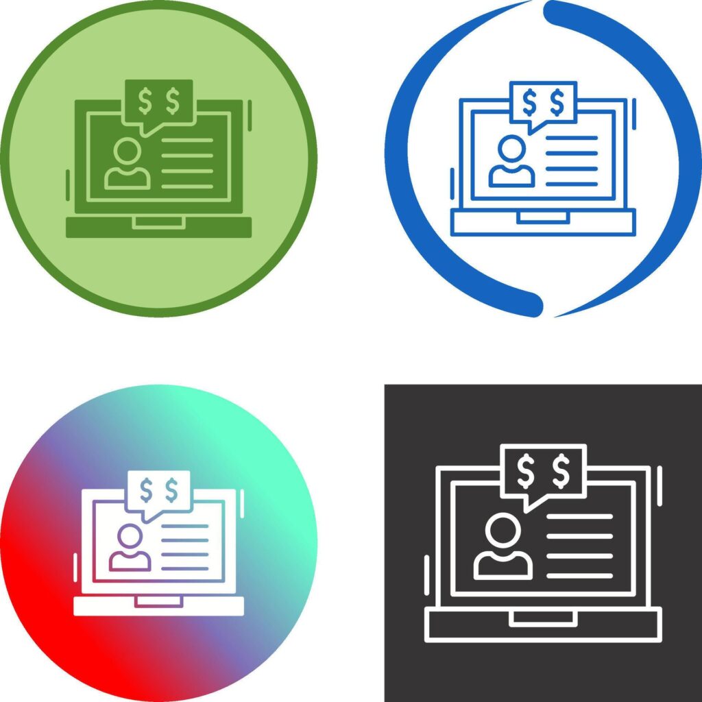 Employee Benefits Icon Design Stock Free