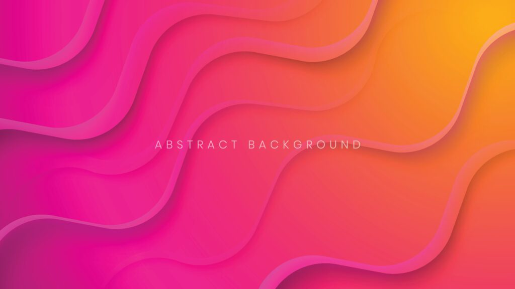 Abstract background dynamic shape decoration Free Vector