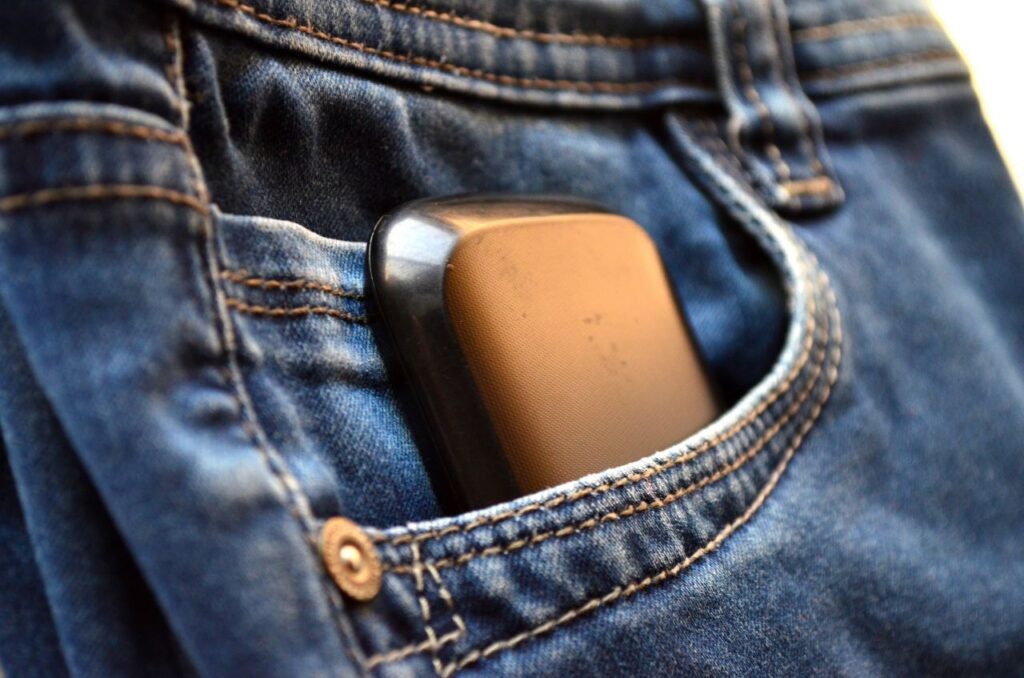 Jeans Pocket Mobile Stock Free