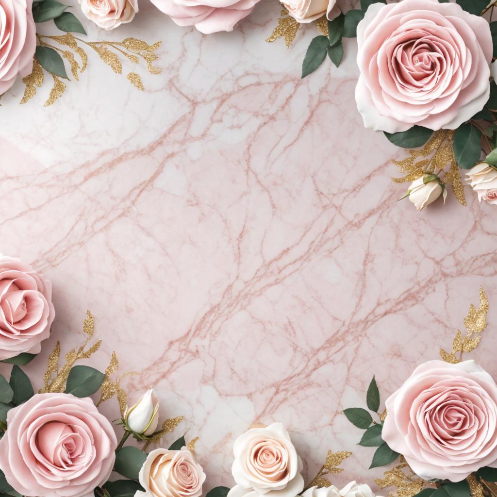 A light pink marble by @ai_generated