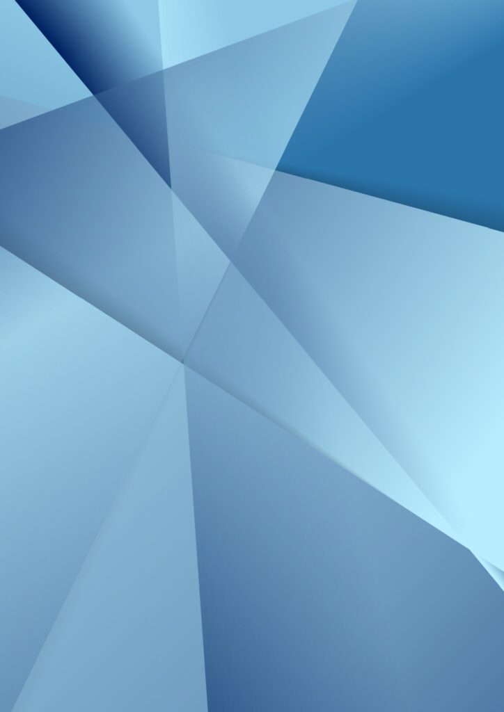 Blue abstract modern polygonal tech background Free Vector