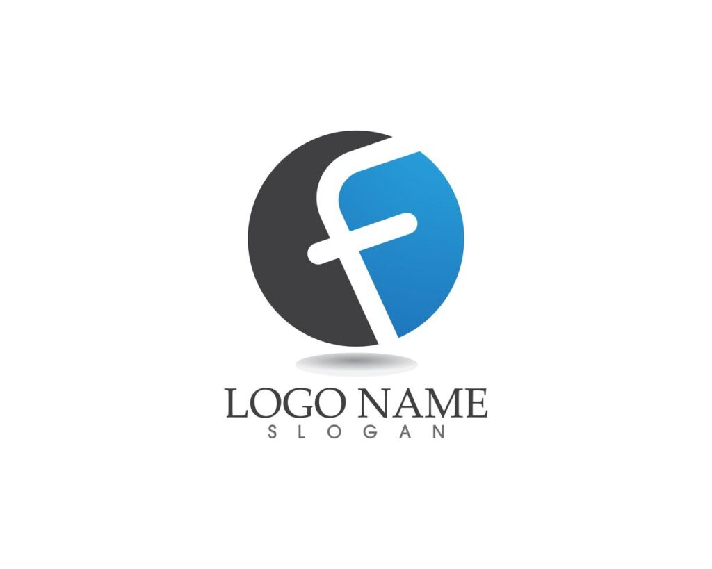 F logo and symbols template vector icons Stock Free