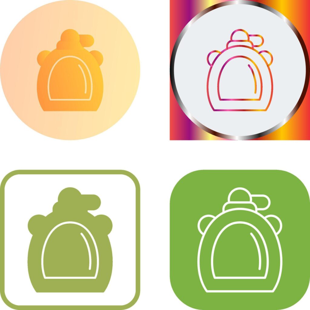 Canteen Icon Design Stock Free