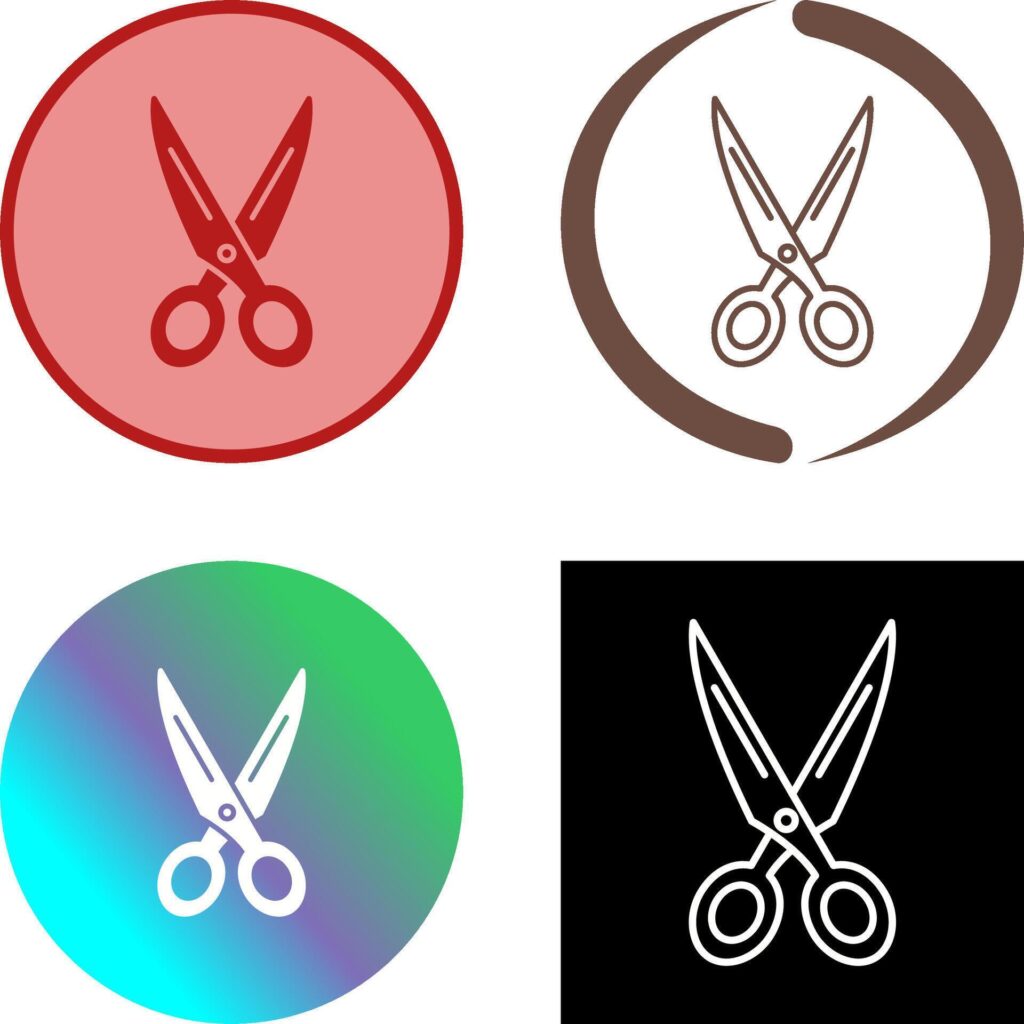 Scissors Icon Design Stock Free