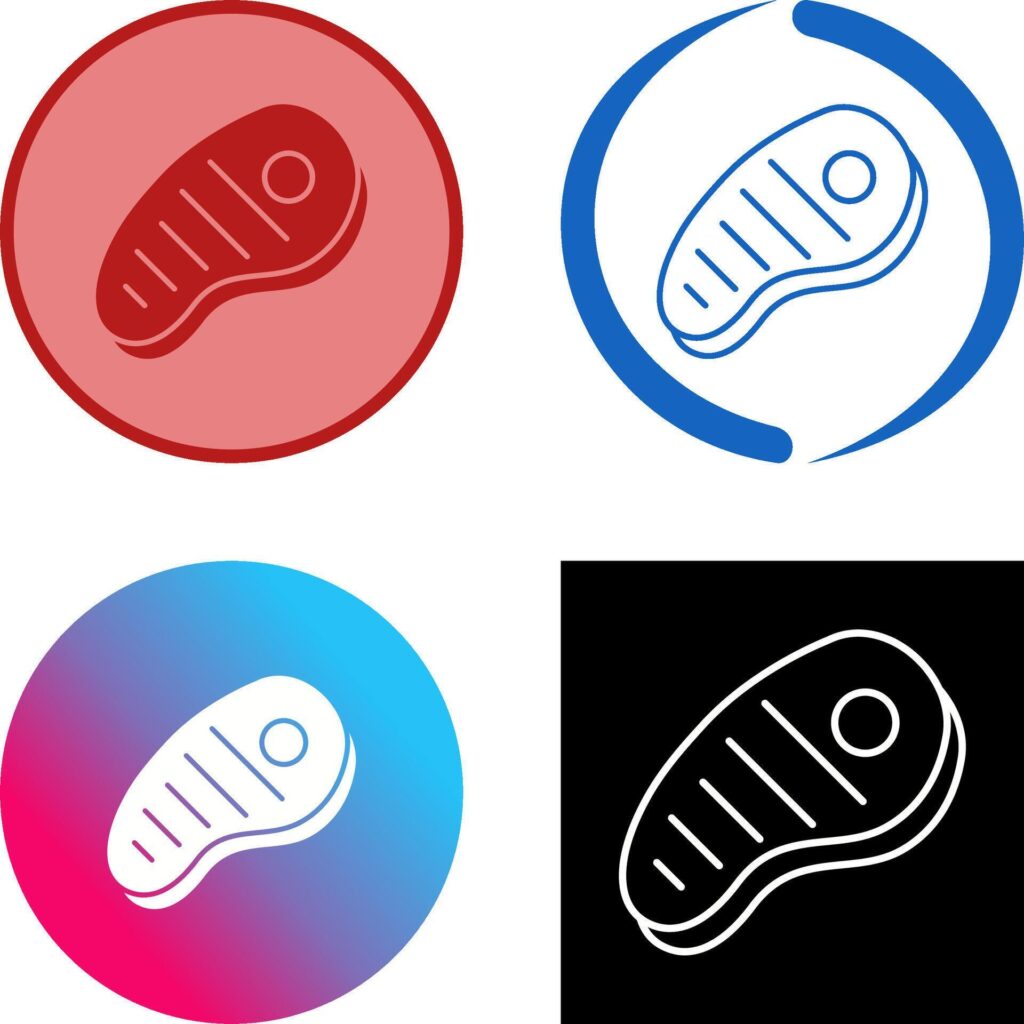 Meat Icon Design Stock Free