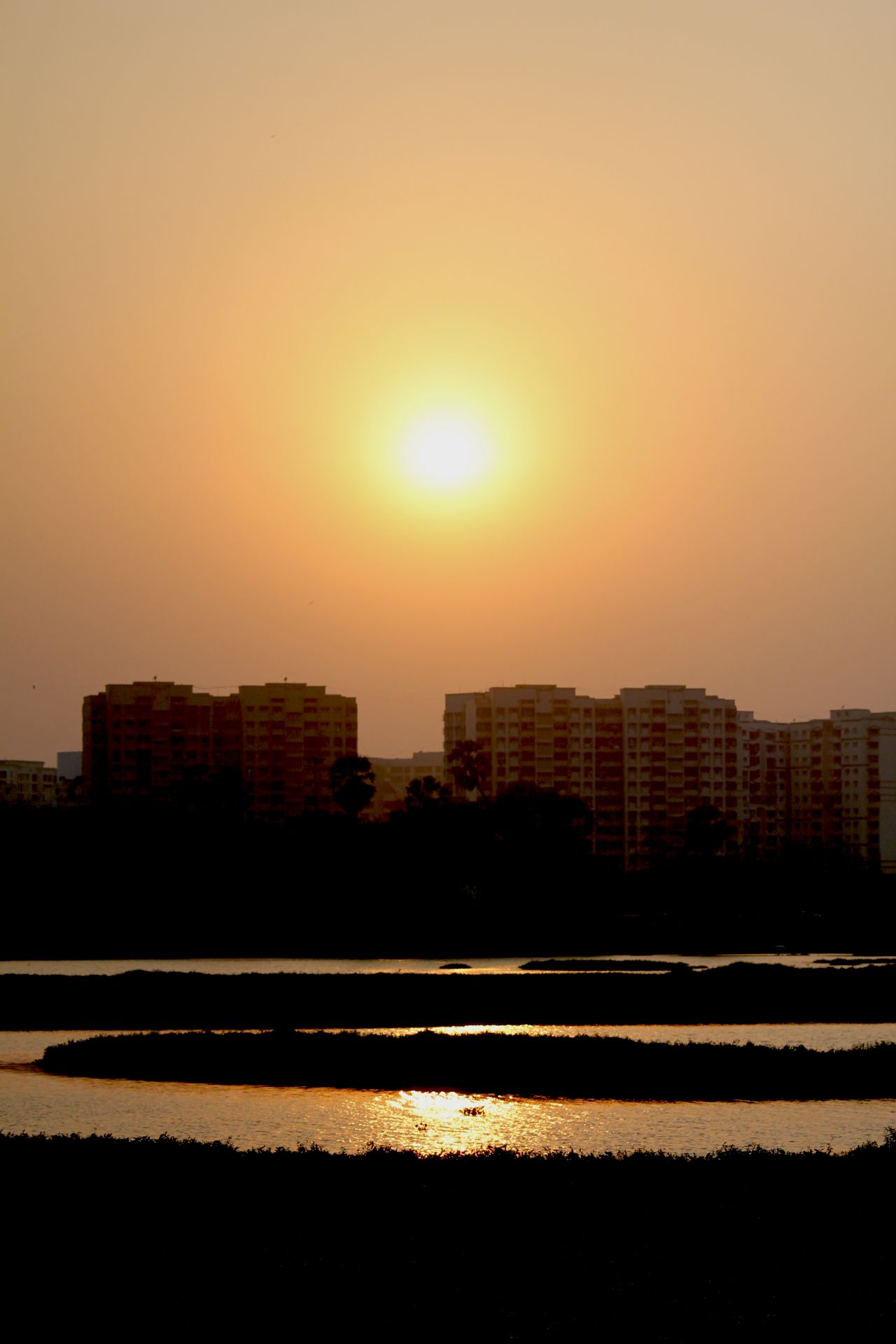 Sunrise In Mumbai City Stock Free